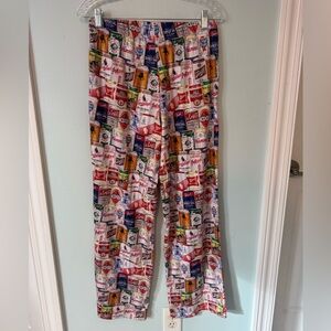 NWOT Men’s Beers of Wisconsin Graphic Print Lounge Pants